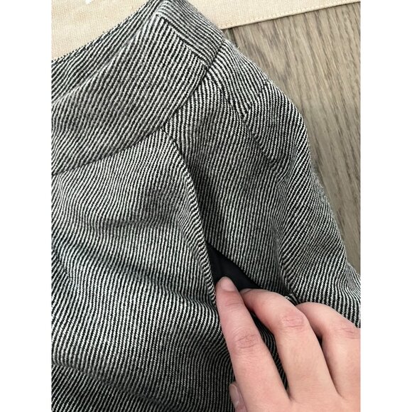LIKE NEW Talbots Womens 24W Gray 100% Wool Pants With Side Pockets - Picture 4 of 8